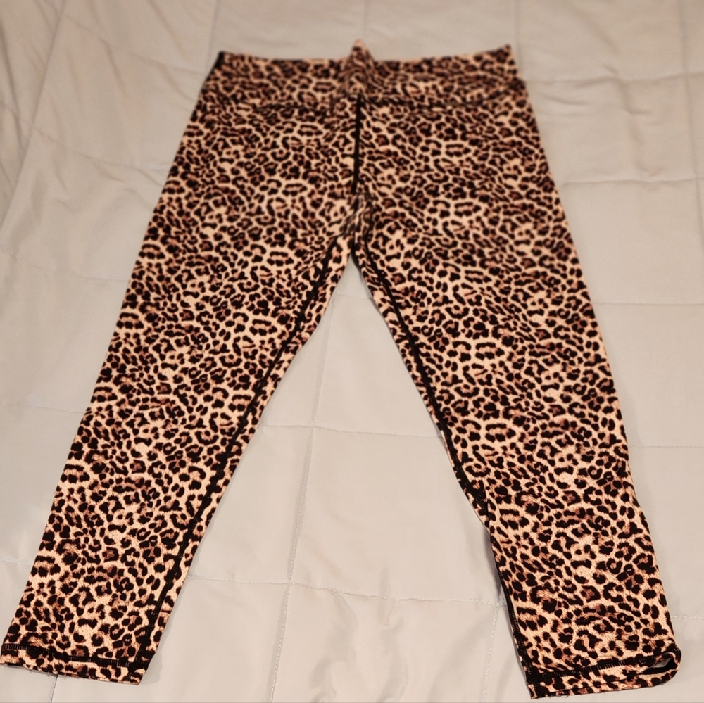 ZYIA high rise leopard print leggings